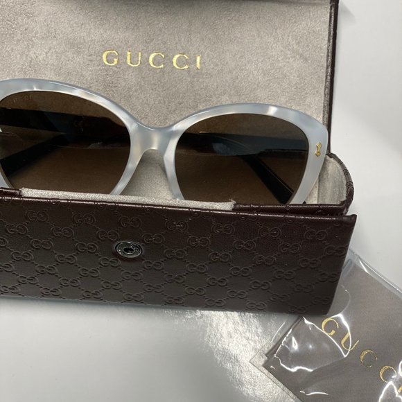 Authentic Gucci Sunglasses Cat Eye Mother of Pearl main image 9